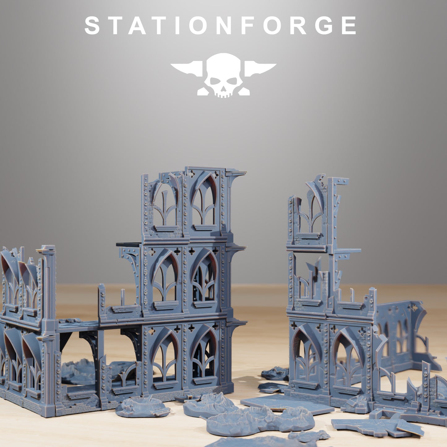 Aftermath (Gothic Sci-Fi Ruins Scenery) - Station Forge