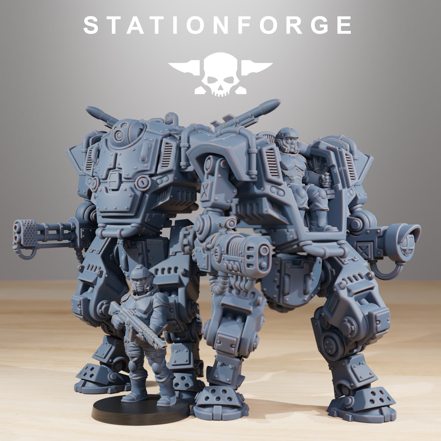 1x NationalGuard Warmech - Station Forge