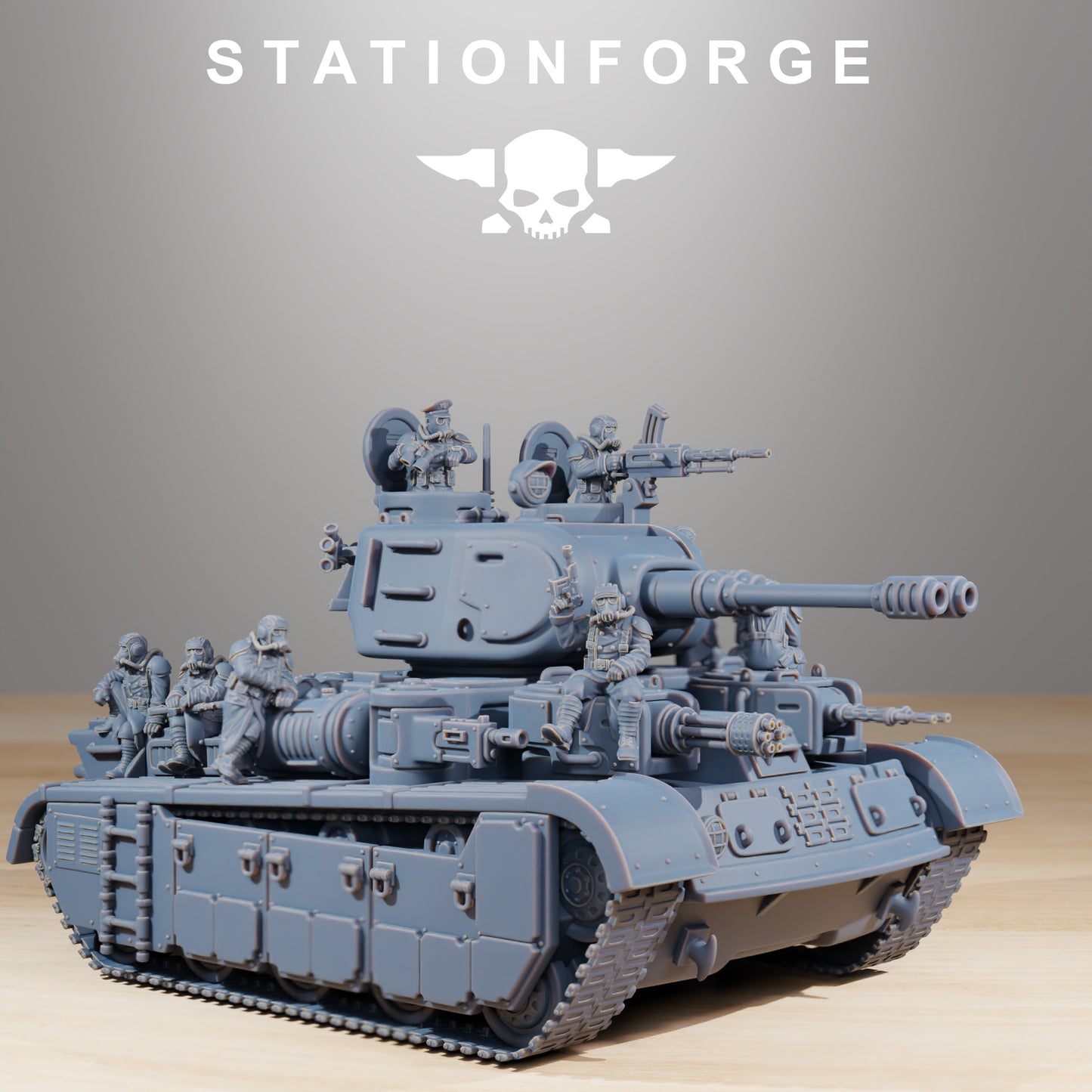 Schwerer Kampfpanzer GrimGuard – Station Forge