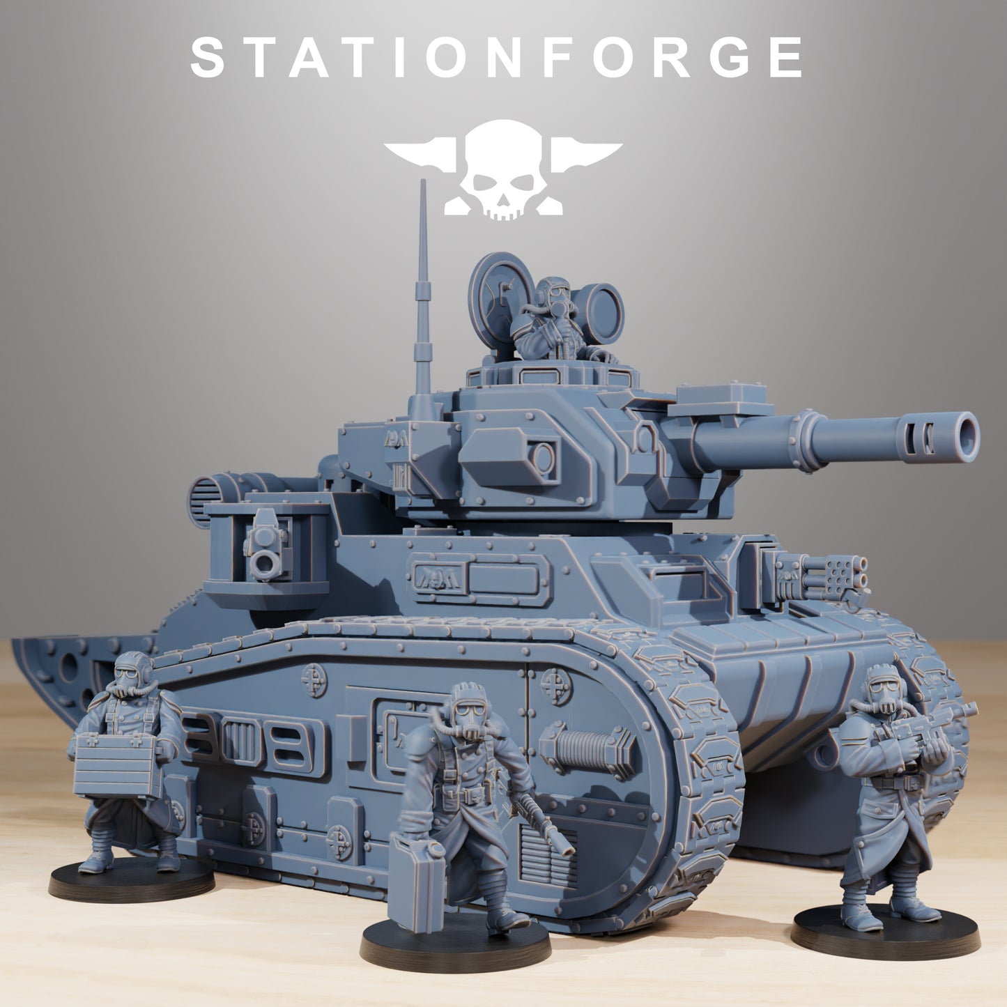 Char léger GrimGuard - Station Forge