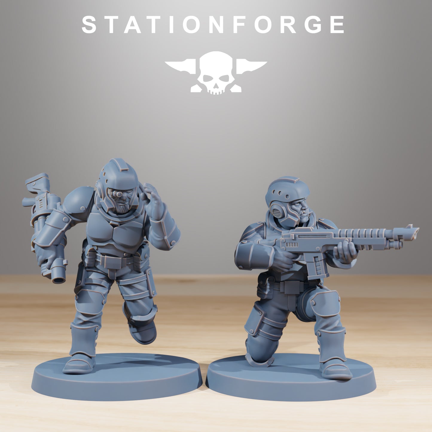 Vaskar Infanterie Bausatz - Station Forge