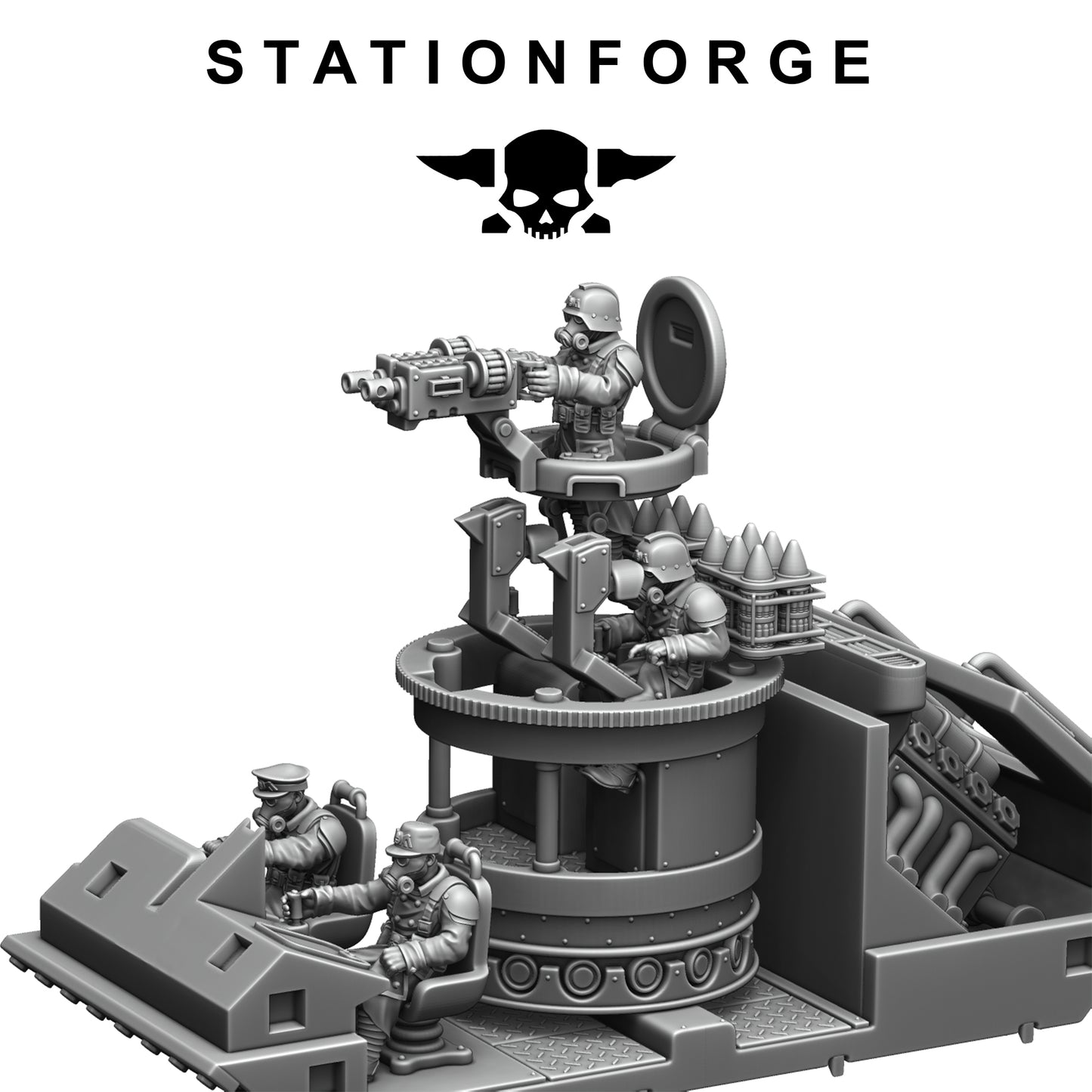 GrimGuard Battle Tank 2.0 (with interior) - Station Forge