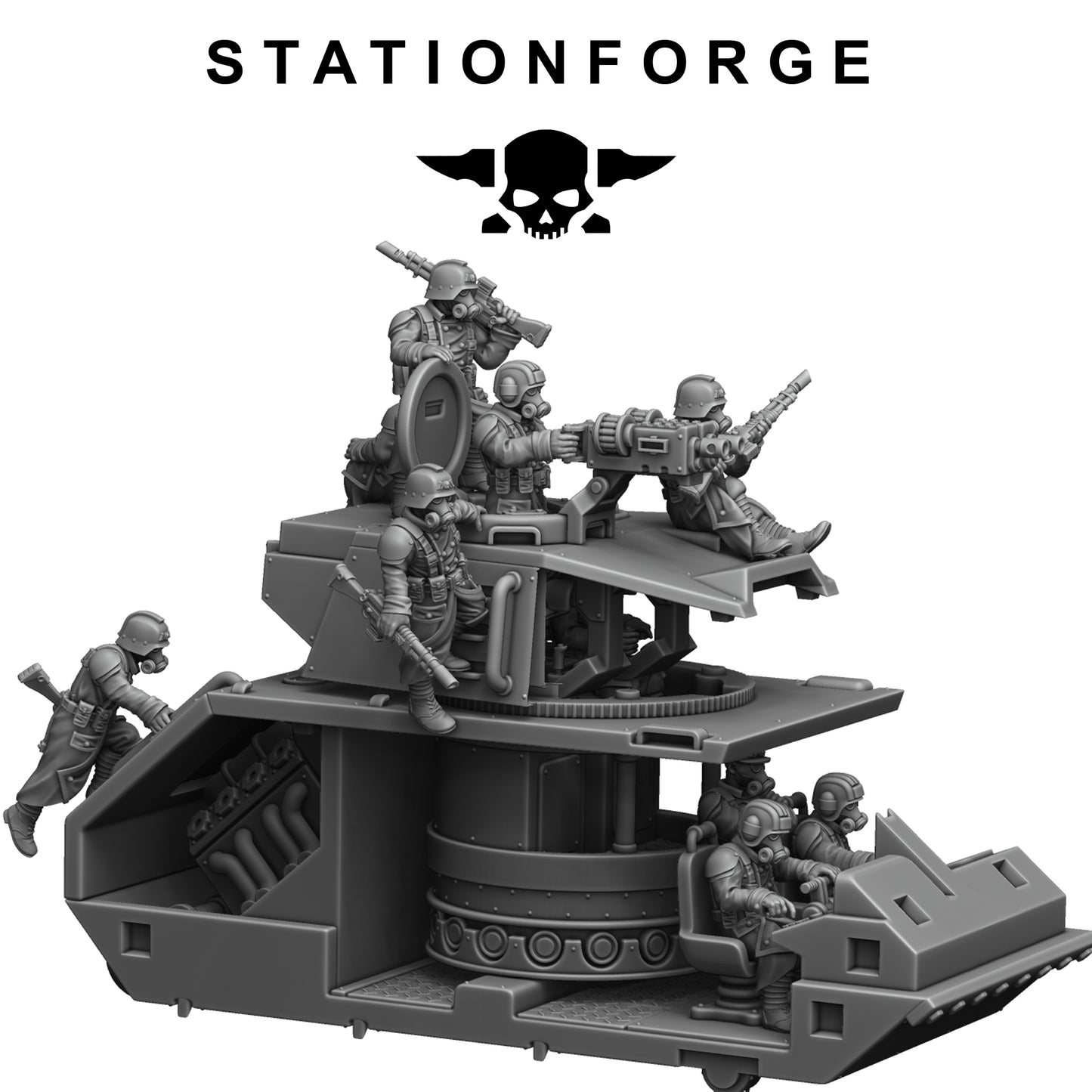 GrimGuard Battle Tank 2.0 (with interior) - Station Forge