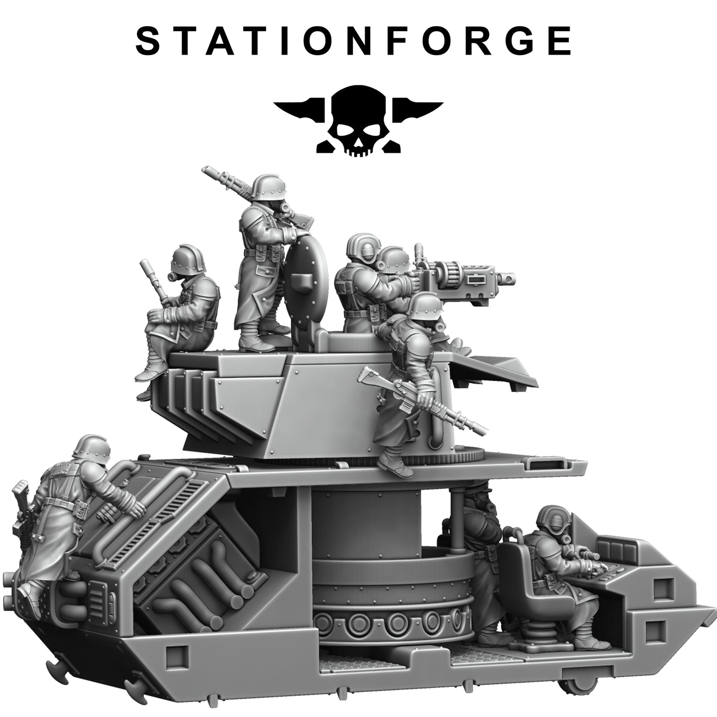 GrimGuard Battle Tank 2.0 (with interior) - Station Forge