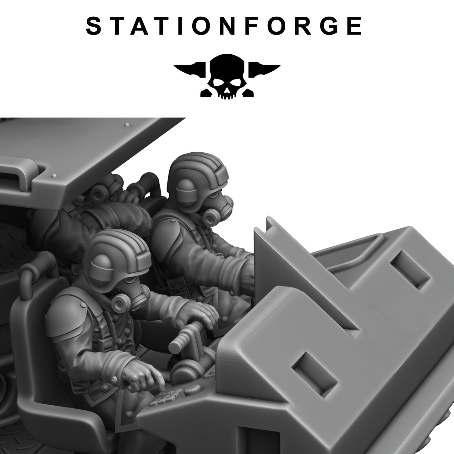 GrimGuard Battle Tank 2.0 (with interior) - Station Forge