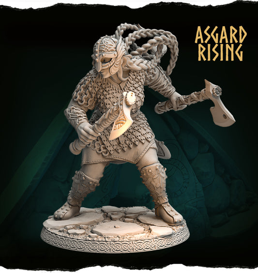 CHIEFTAINS - Aidda the Brave (ver. Alternative) 54mm - Asgard Rising