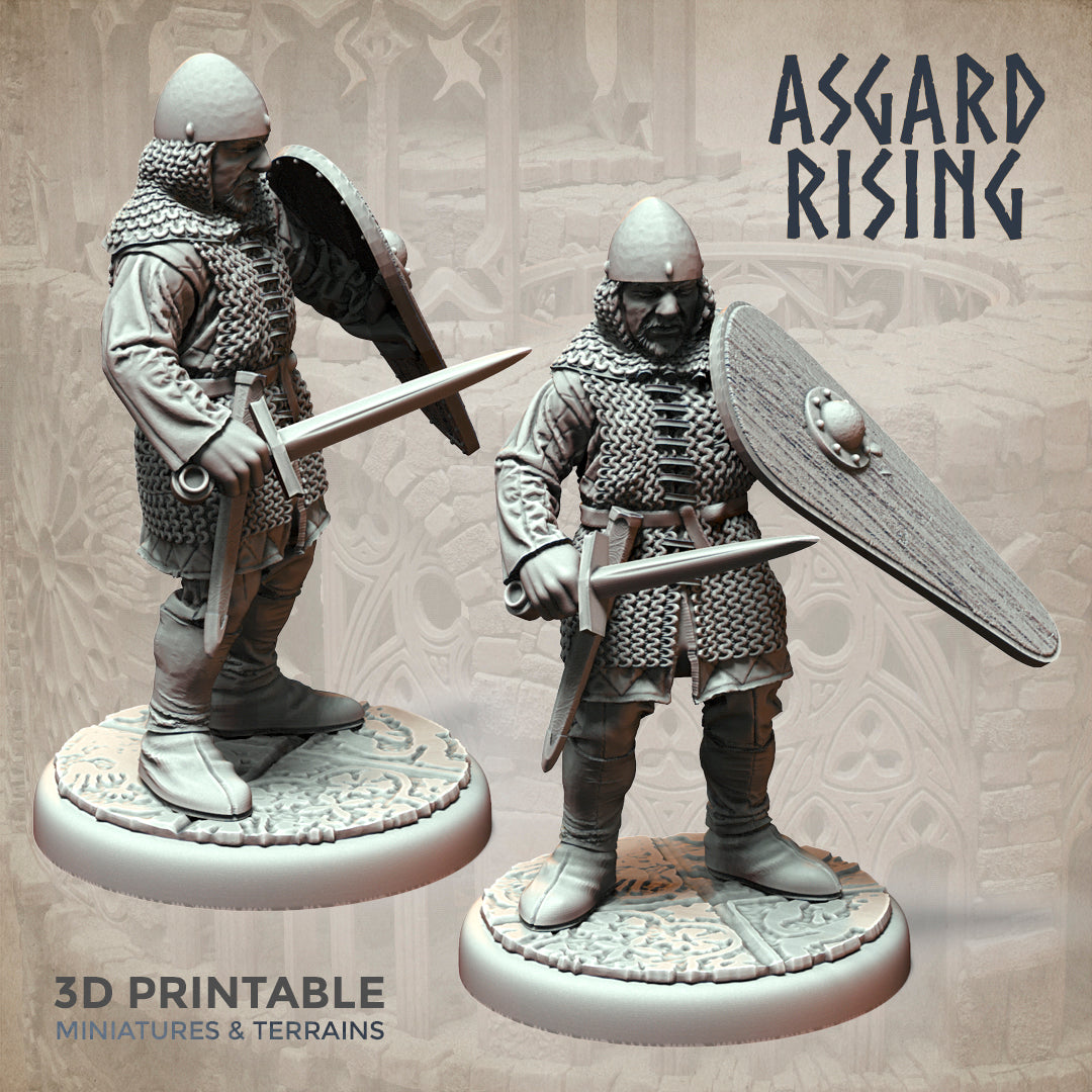 Medieval Soldiers Modular Warband - Asgard Rising