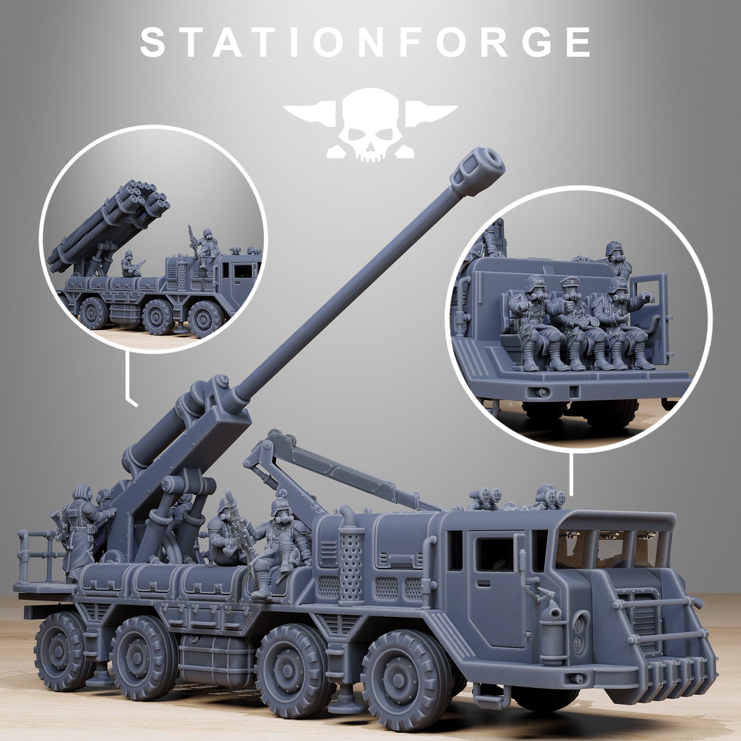 GrimGuard Artillery Vehicle - Station Forge