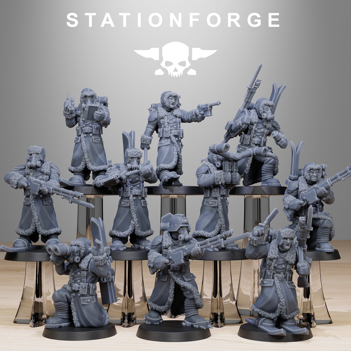 GrimGuard Frostwatch Skiers - Station Forge