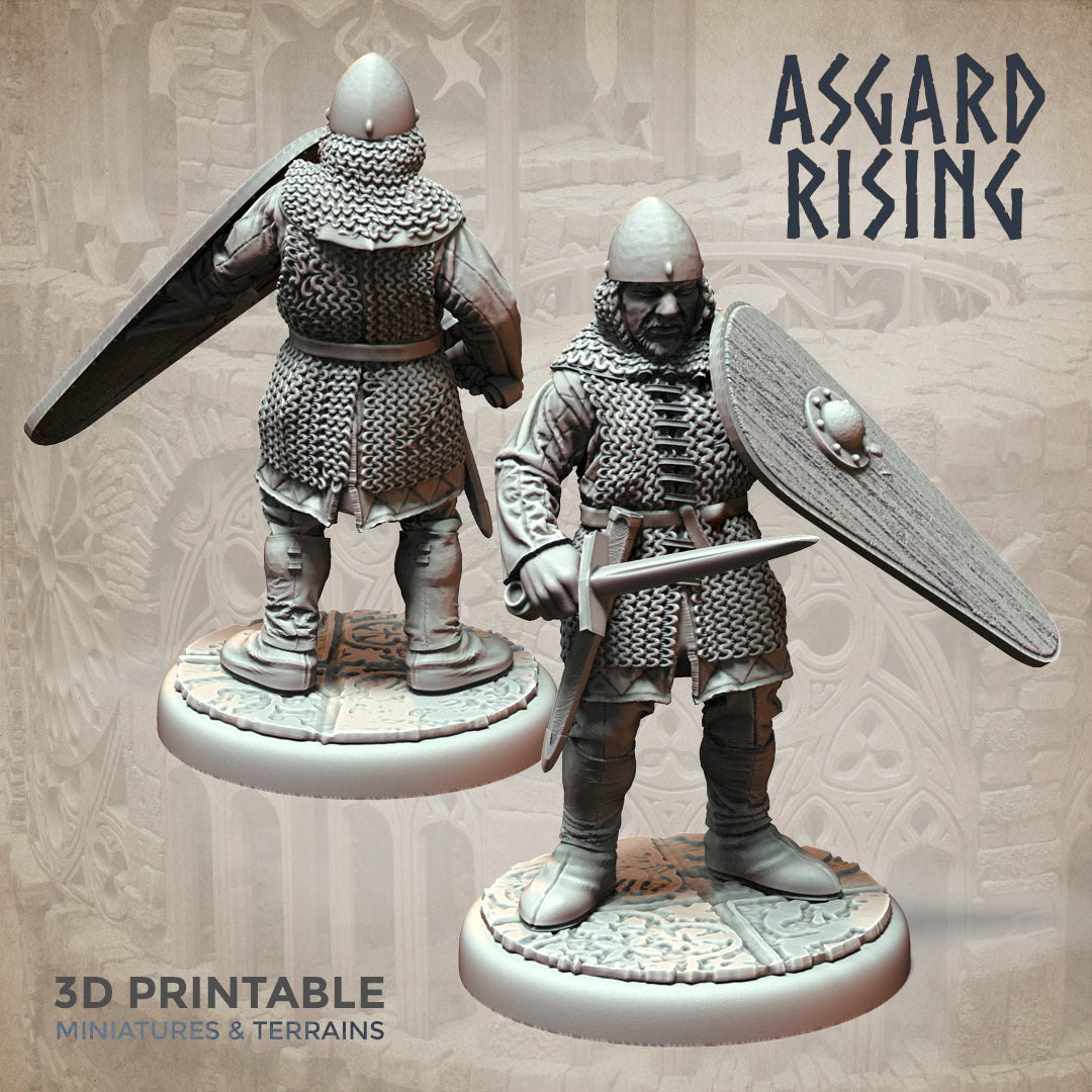 Medieval Soldiers Modular Warband - Asgard Rising