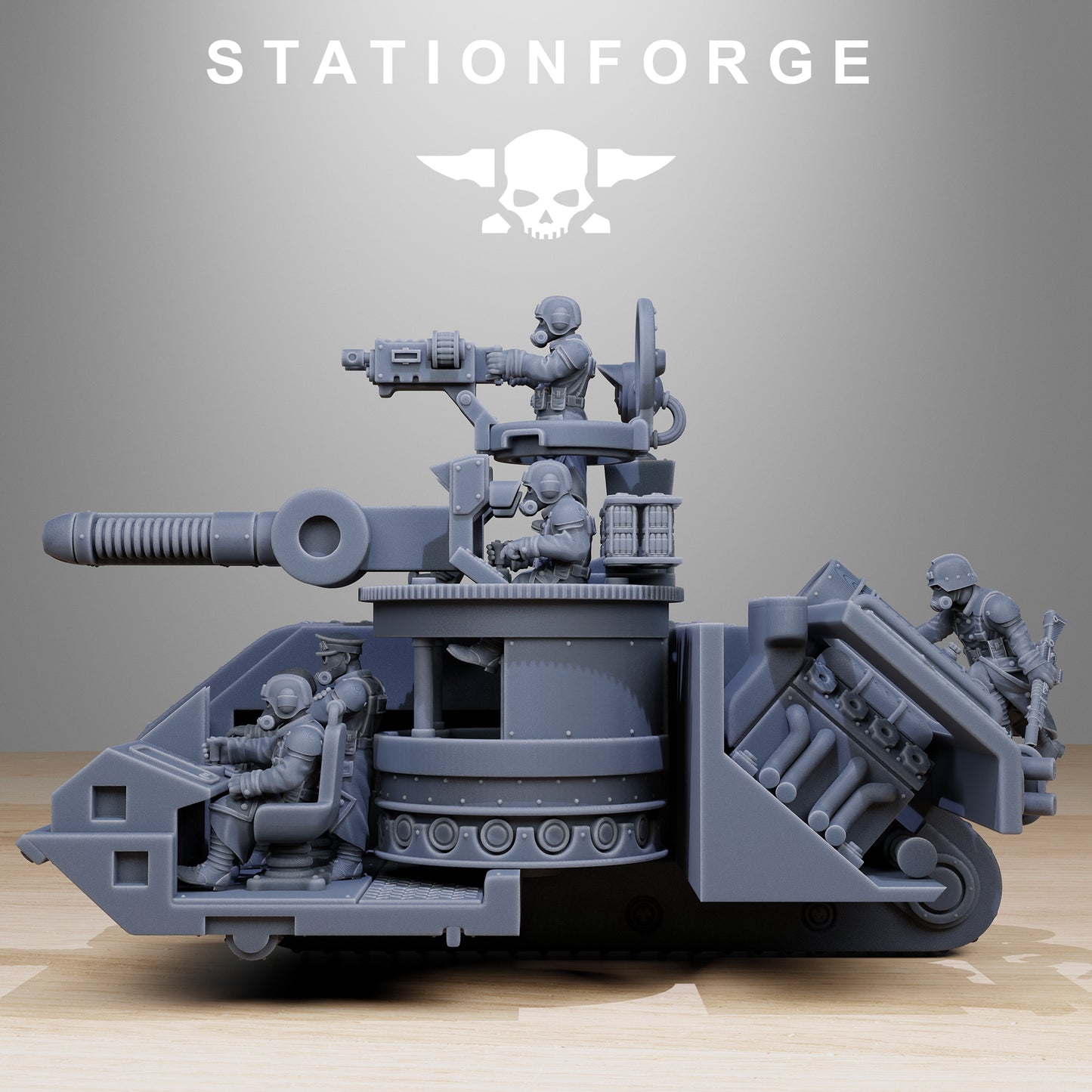 GrimGuard Battle Tank 2.0 (with interior) - Station Forge