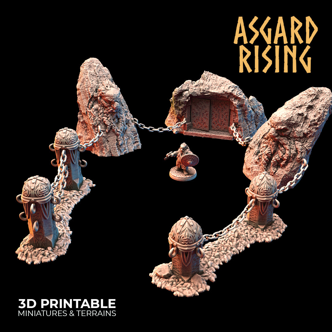 Dwarven Mountain Passage - Asgard Rising