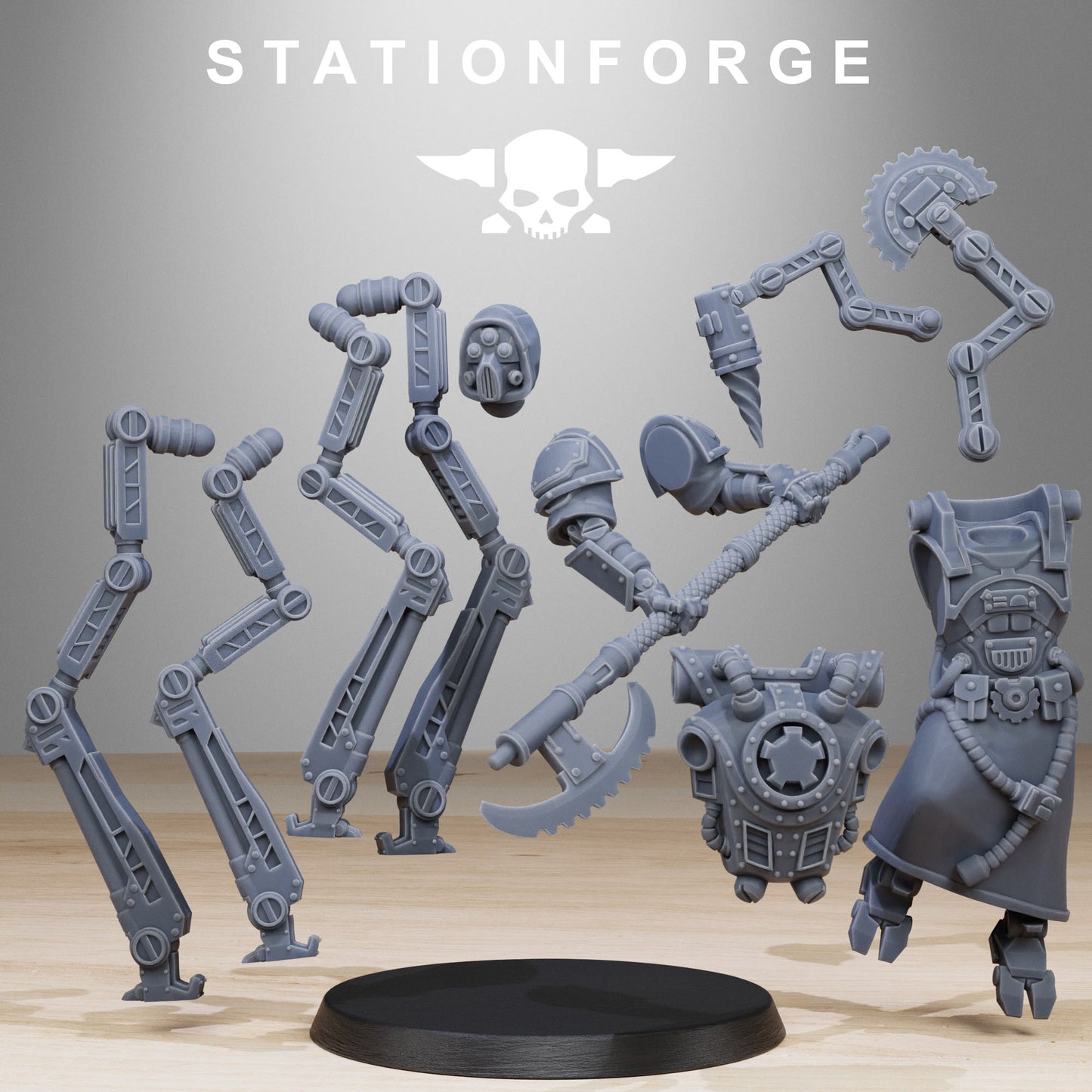 Scavenger Octapods - Station Forge