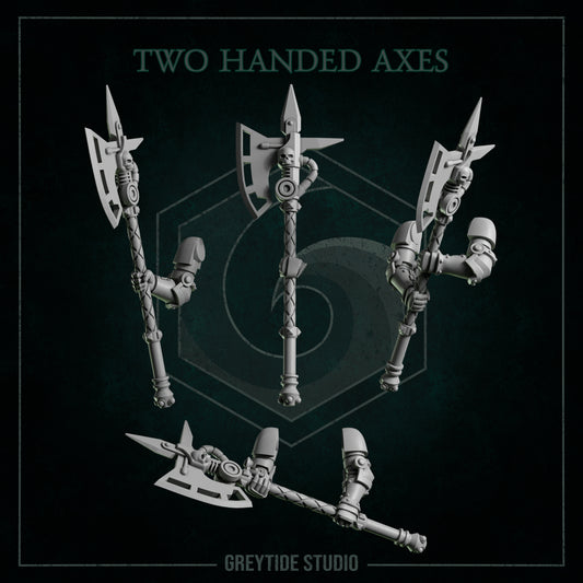 Two Handed Axes - GreyTide Studio