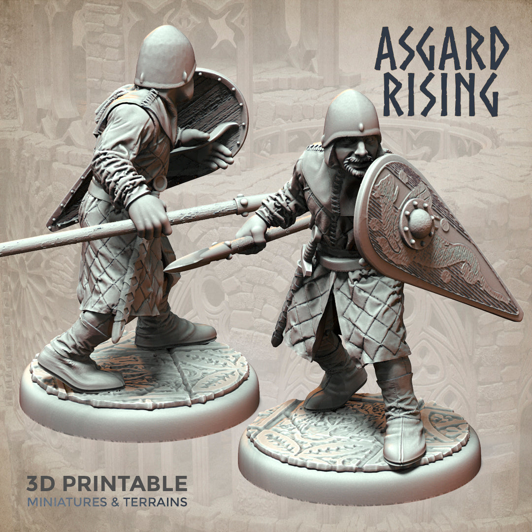 Medieval Soldiers Modular Warband - Asgard Rising