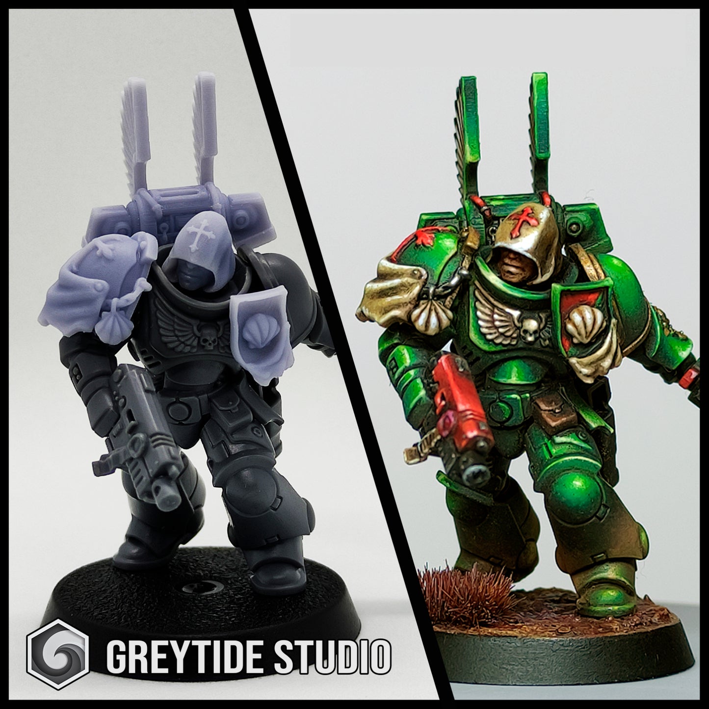 Lion´s Pride space warriors upgrade kit - GreyTide Studio