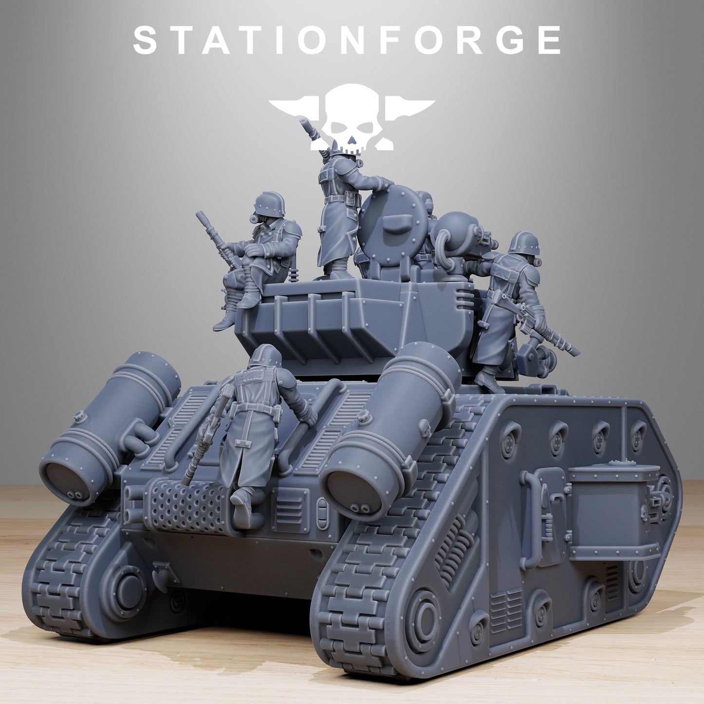 GrimGuard Battle Tank 2.0 (with interior) - Station Forge