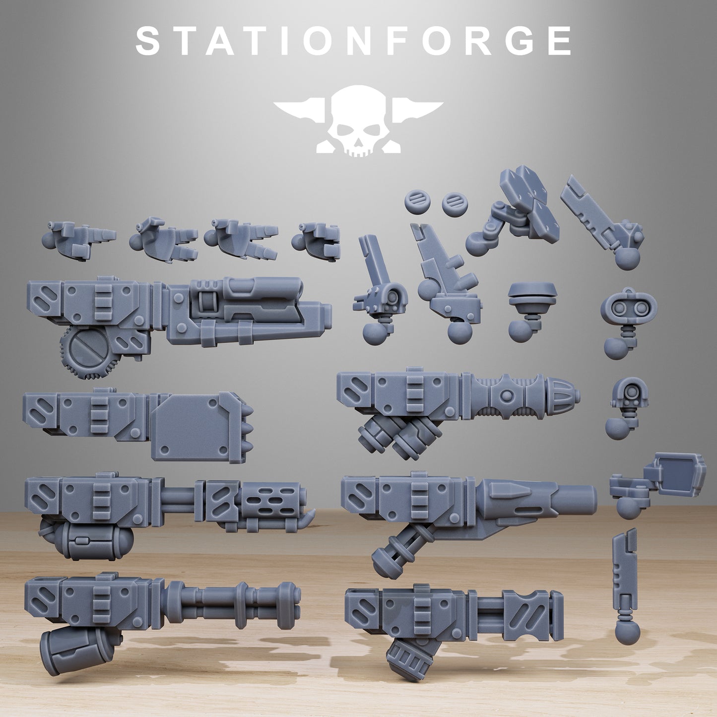 3x Tarion Strike Mechs Mk1 Builder Kit - Station Forge