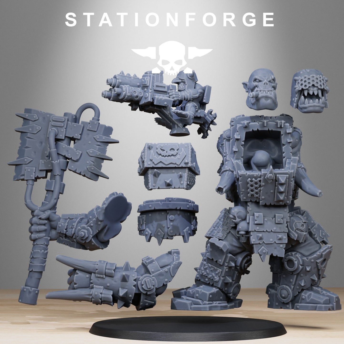 Orkaz Commander - Station Forge