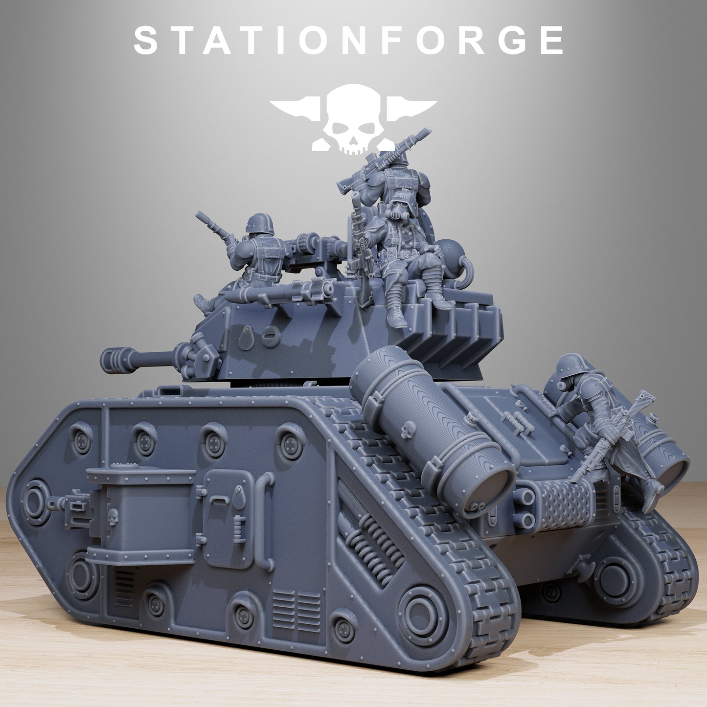 GrimGuard Battle Tank 2.0 (with interior) - Station Forge