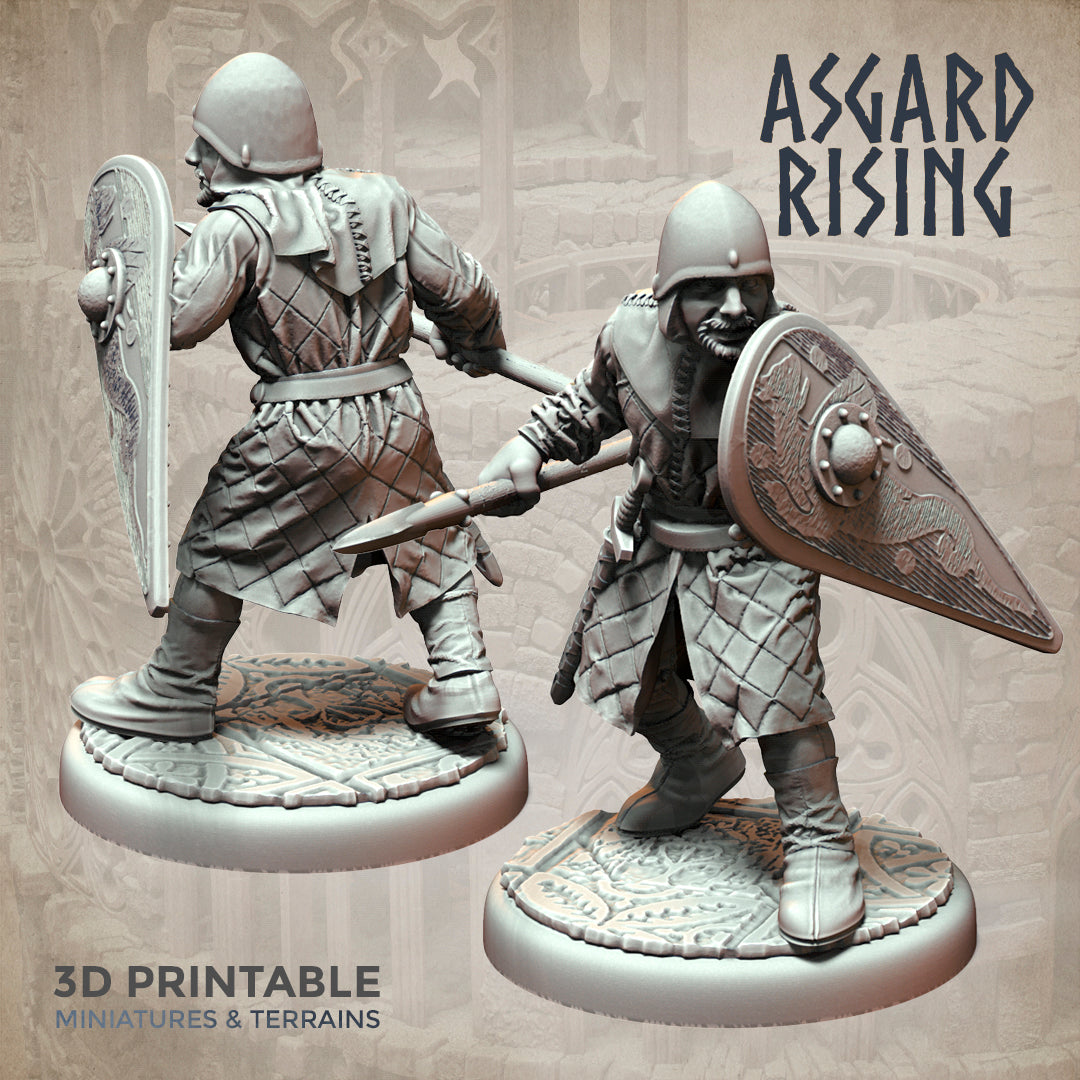 Medieval Soldiers Modular Warband - Asgard Rising