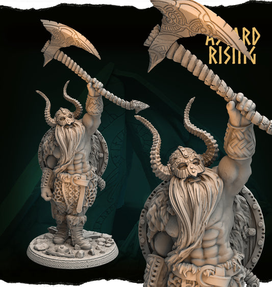 CHIEFTAINS - Jarl Rurik 54mm - Asgard Rising