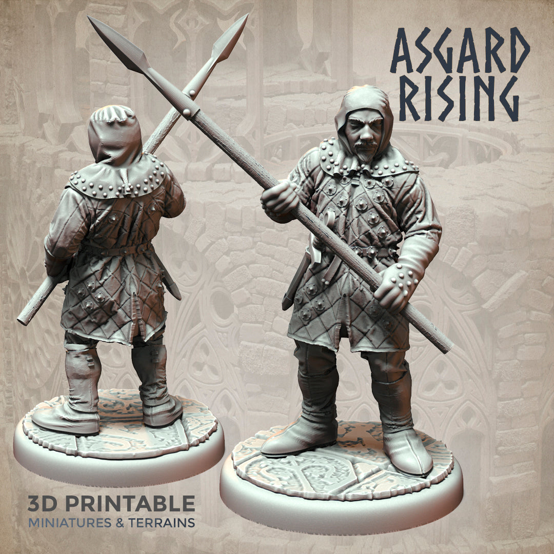 Medieval Soldiers Modular Warband - Asgard Rising