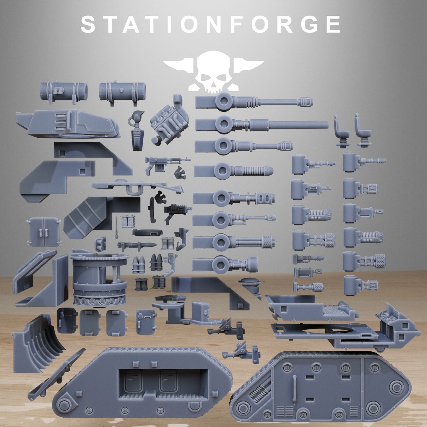 GrimGuard Battle Tank 2.0 (with interior) - Station Forge