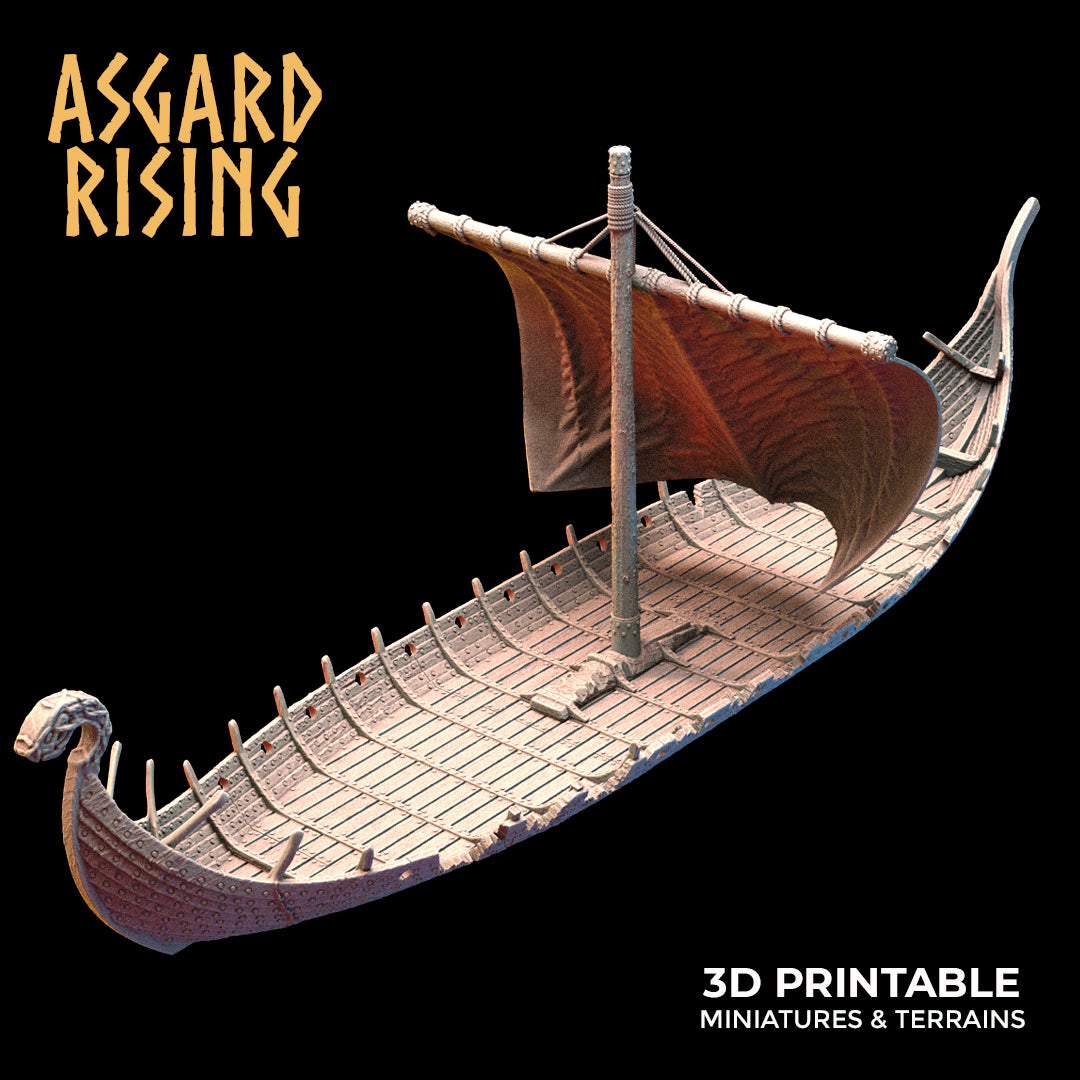 Expedition Drakkars (Viking Ships Scenery) - Asgard Rising