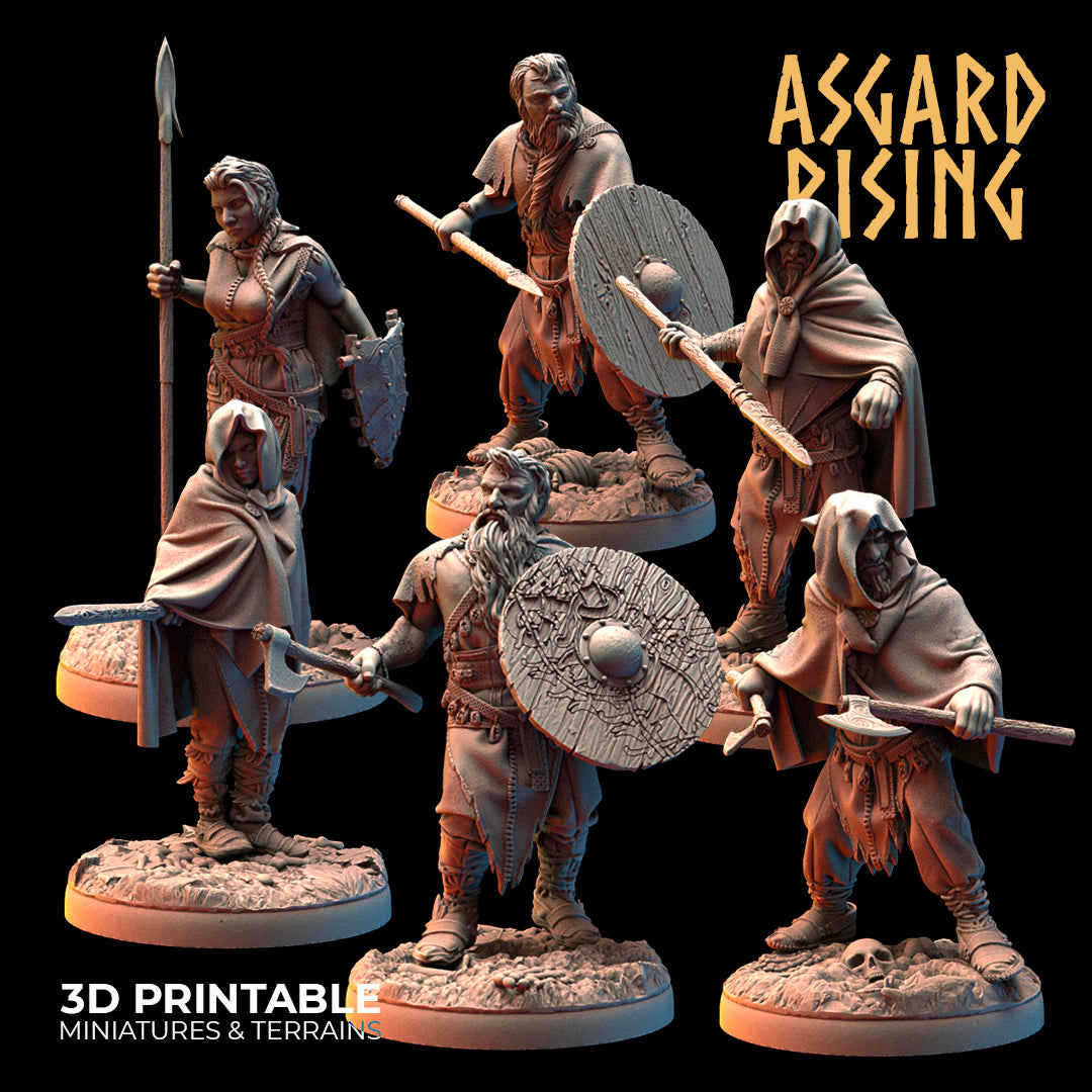 Viking Rune Guardians of the Raven Clan - Asgard Rising