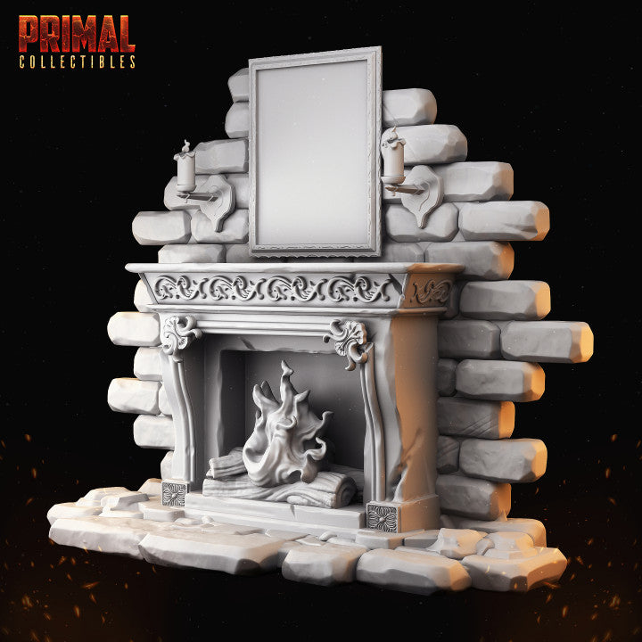 17 miniatures - 32mm - Complete furniture RPG base game - MASTERS OF DUNGEONS QUEST - Primal Collectibles