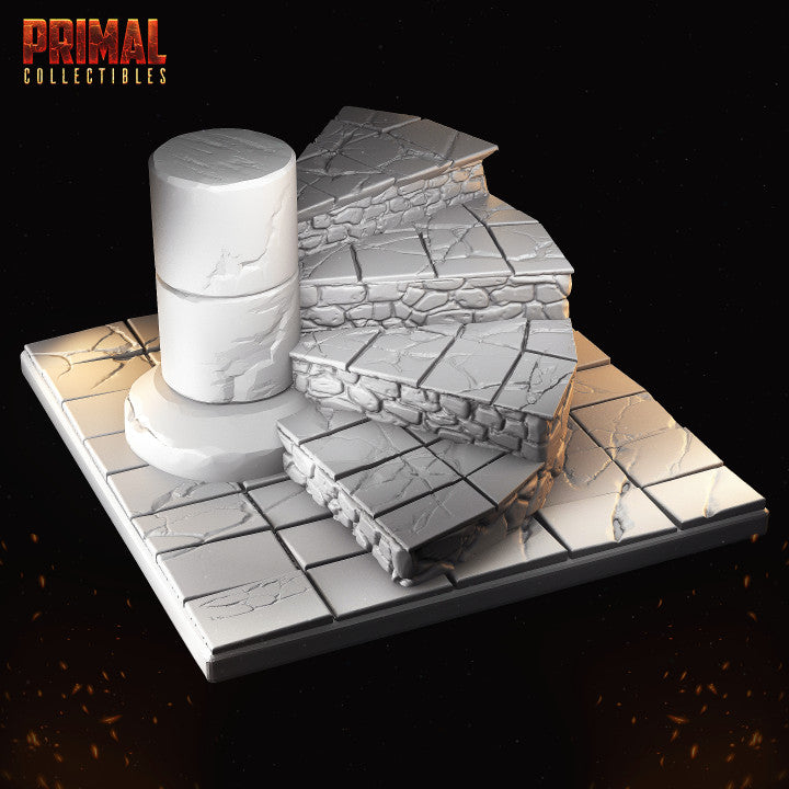 17 miniatures - 32mm - Complete furniture RPG base game - MASTERS OF DUNGEONS QUEST - Primal Collectibles