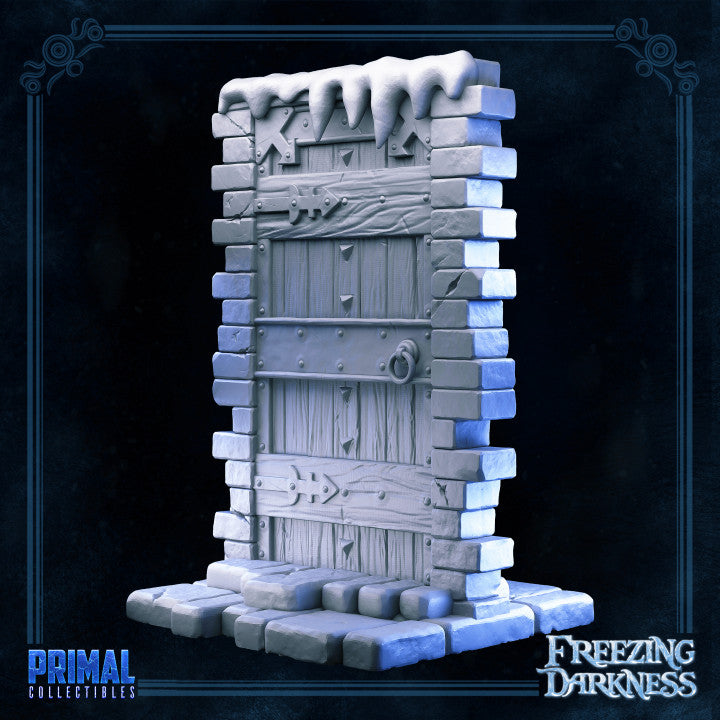 10 miniatures - 32mm - Complete furniture RPG ice expansion game - FREEZING DARKNESS - MASTERS OF DUNGEONS QUEST - Primal Collectibles