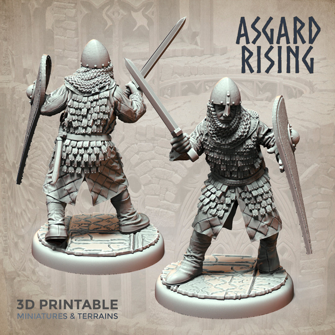 Medieval Soldiers Modular Warband - Asgard Rising