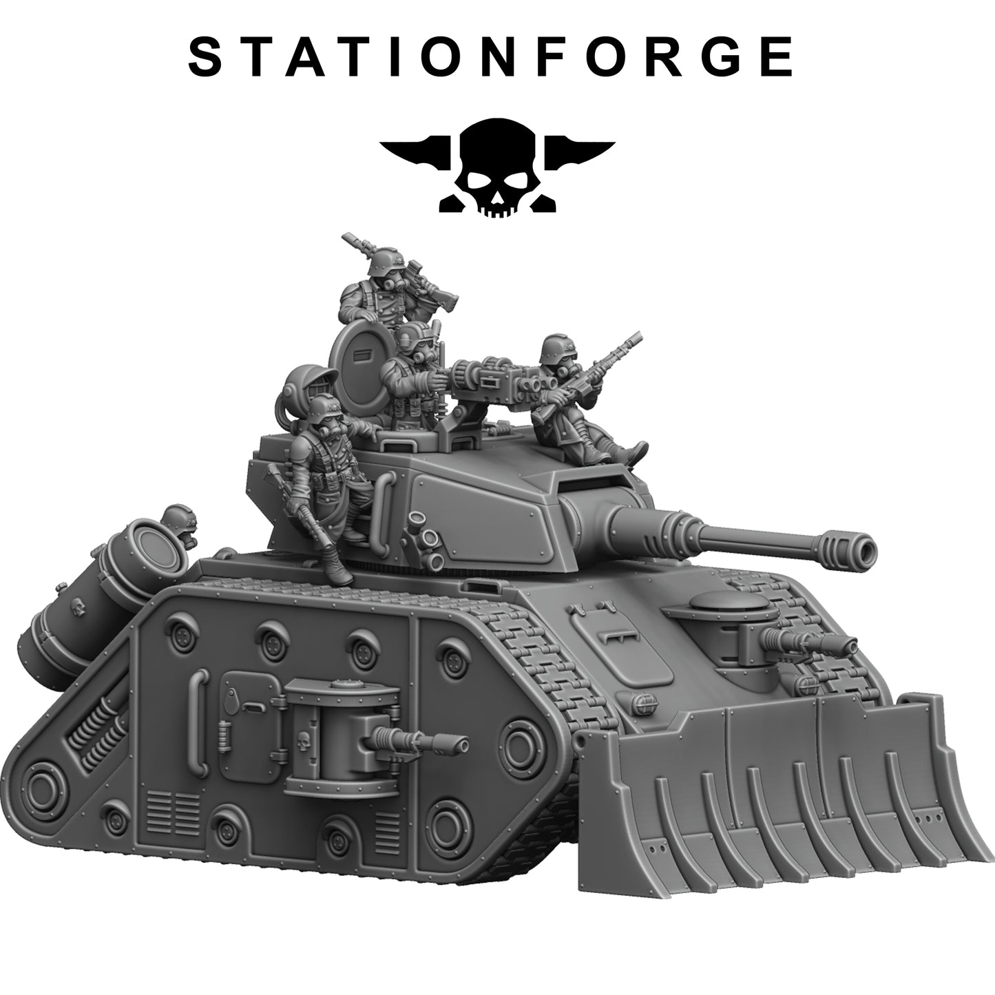 GrimGuard Battle Tank 2.0 (with interior) - Station Forge