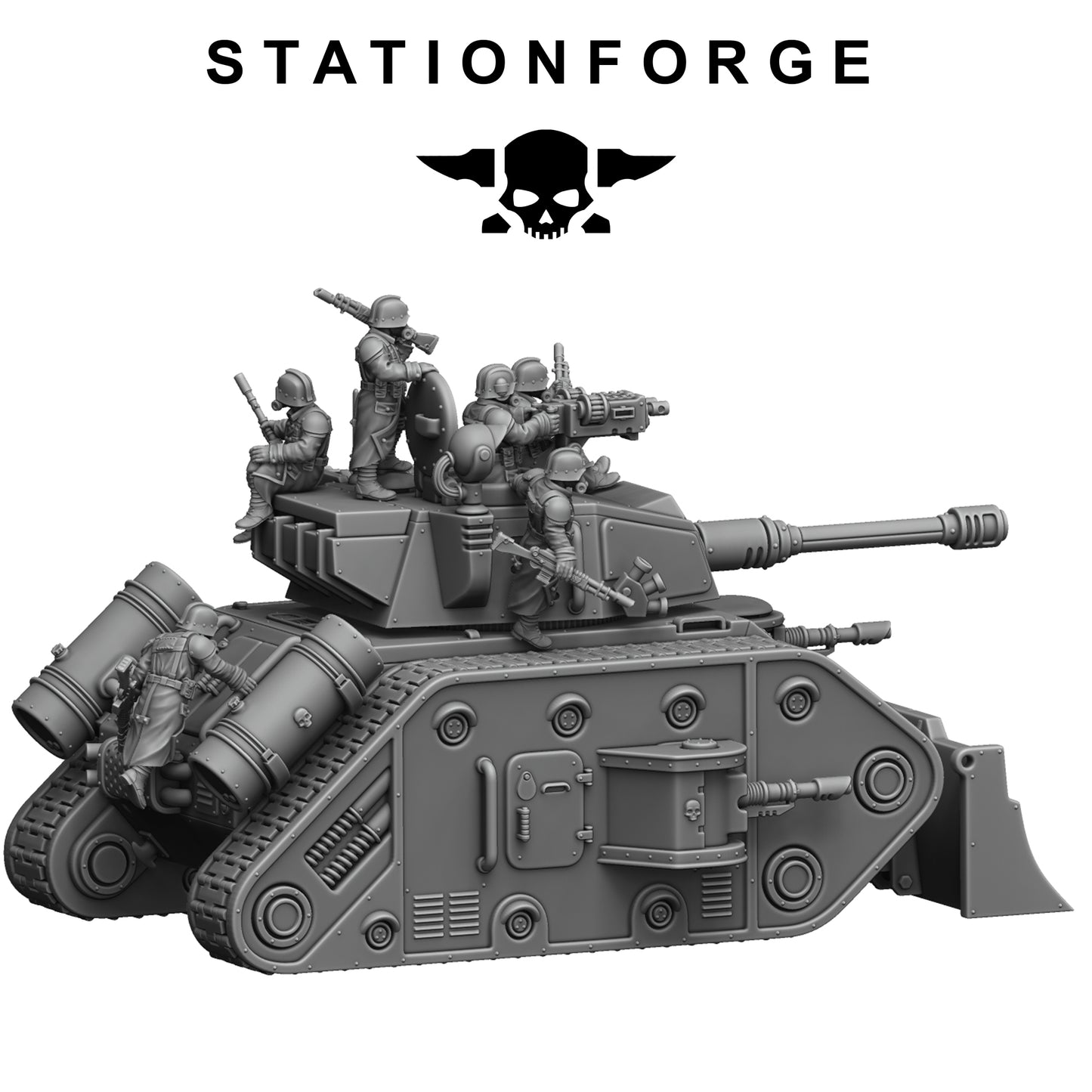 GrimGuard Battle Tank 2.0 (with interior) - Station Forge