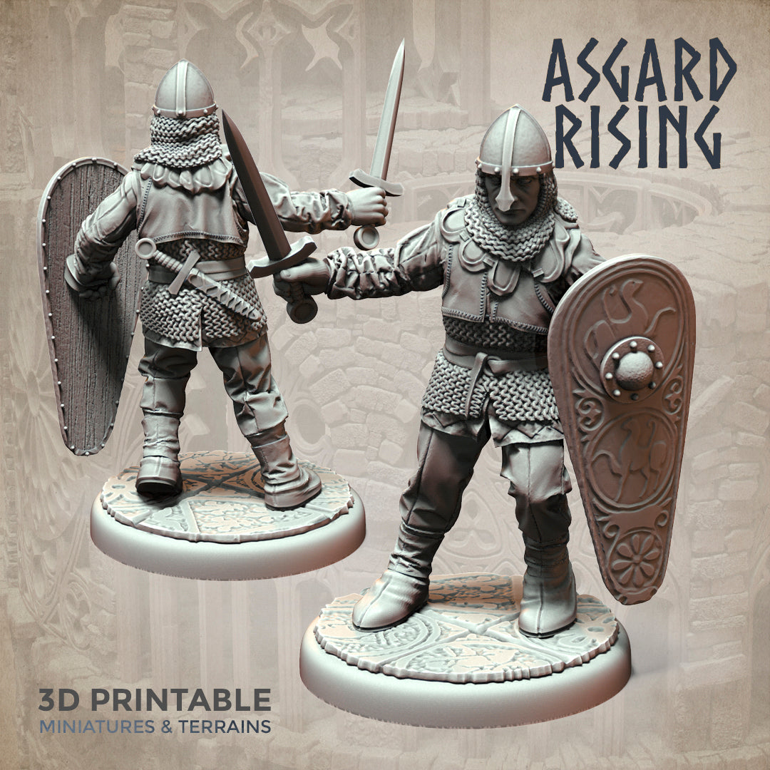 Medieval Soldiers Modular Warband - Asgard Rising