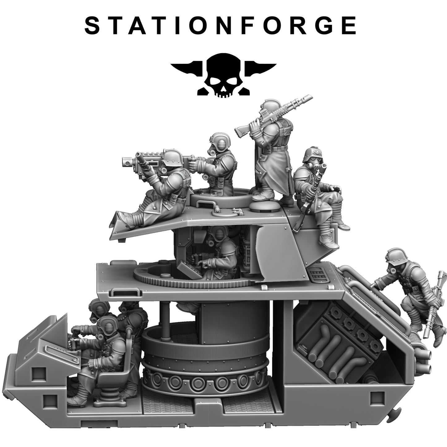 GrimGuard Battle Tank 2.0 (with interior) - Station Forge