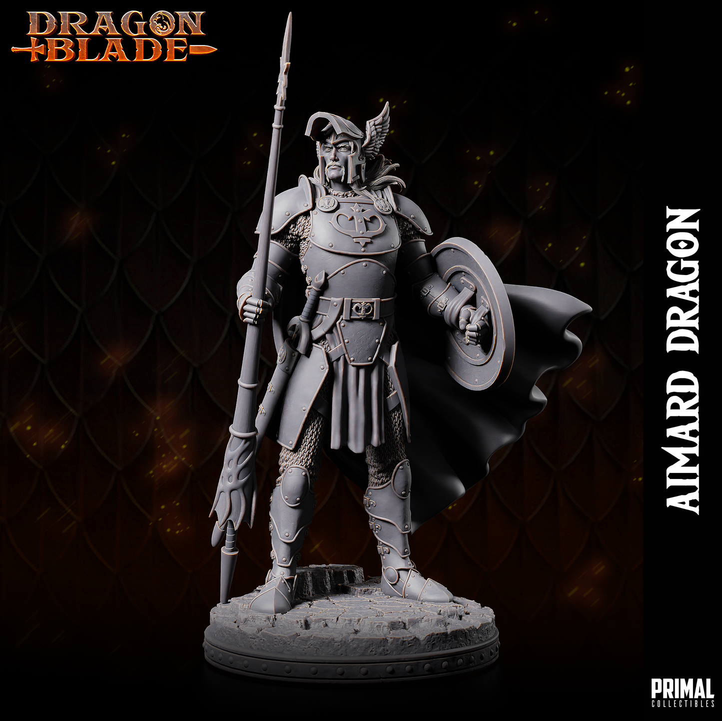 3 miniatures - 32mm - Heroes of Aimard Bundle - DragonBlade