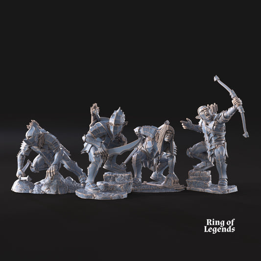 4x Goblin of the Cave Archers - Ring of Legends - Davale Games