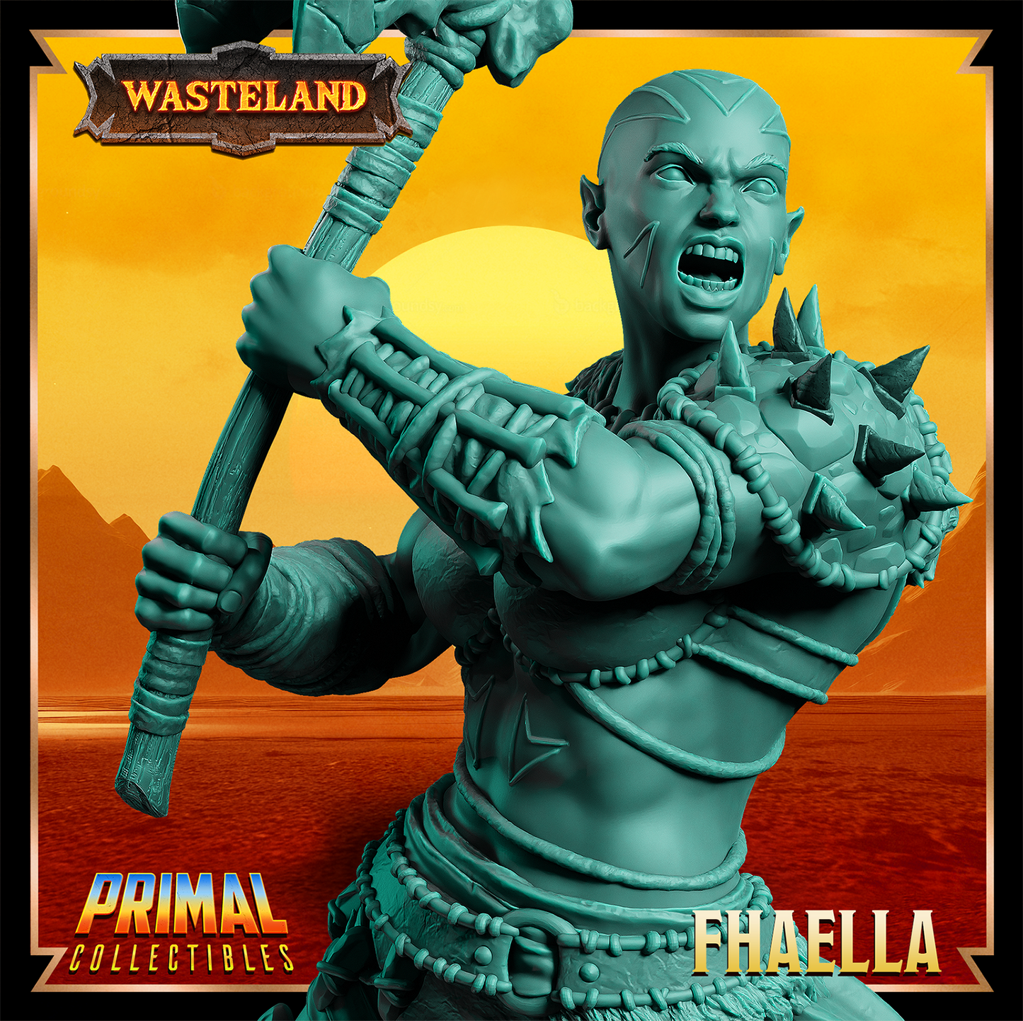 Mul Wild - Fhaella - Wasteland - Primal Collectibles