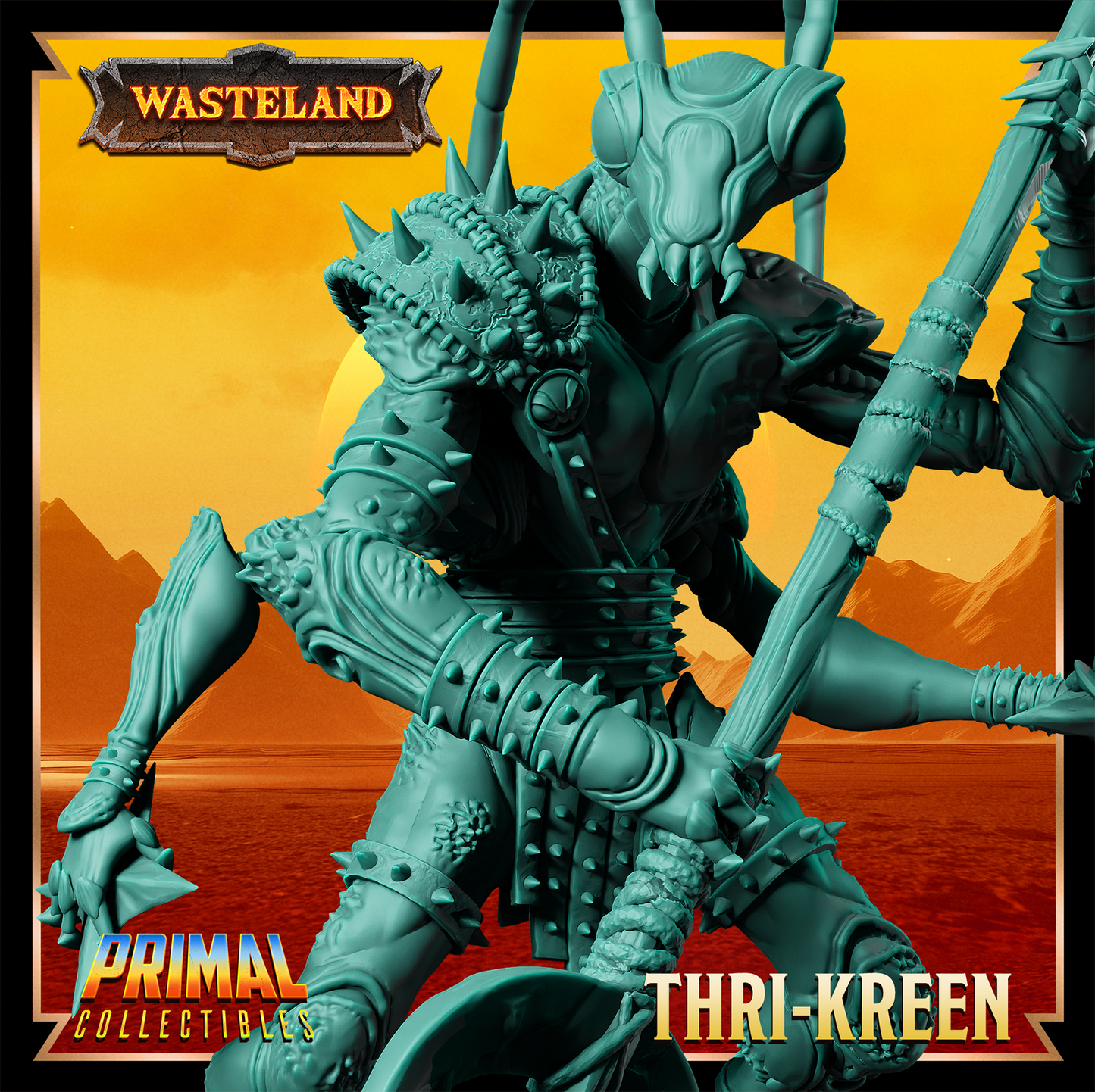 Thri-Kreen - Wasteland - Primal Collectibles