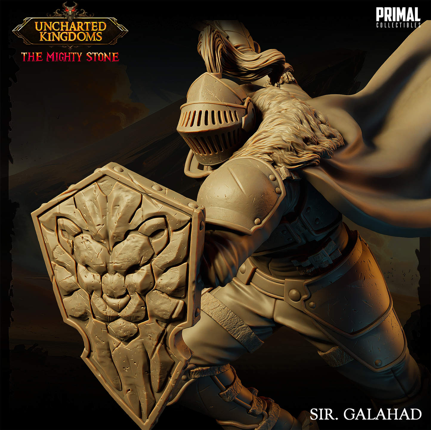 Knight - Sir Galahad - Uncharted Kingdoms - Primal Collectibles