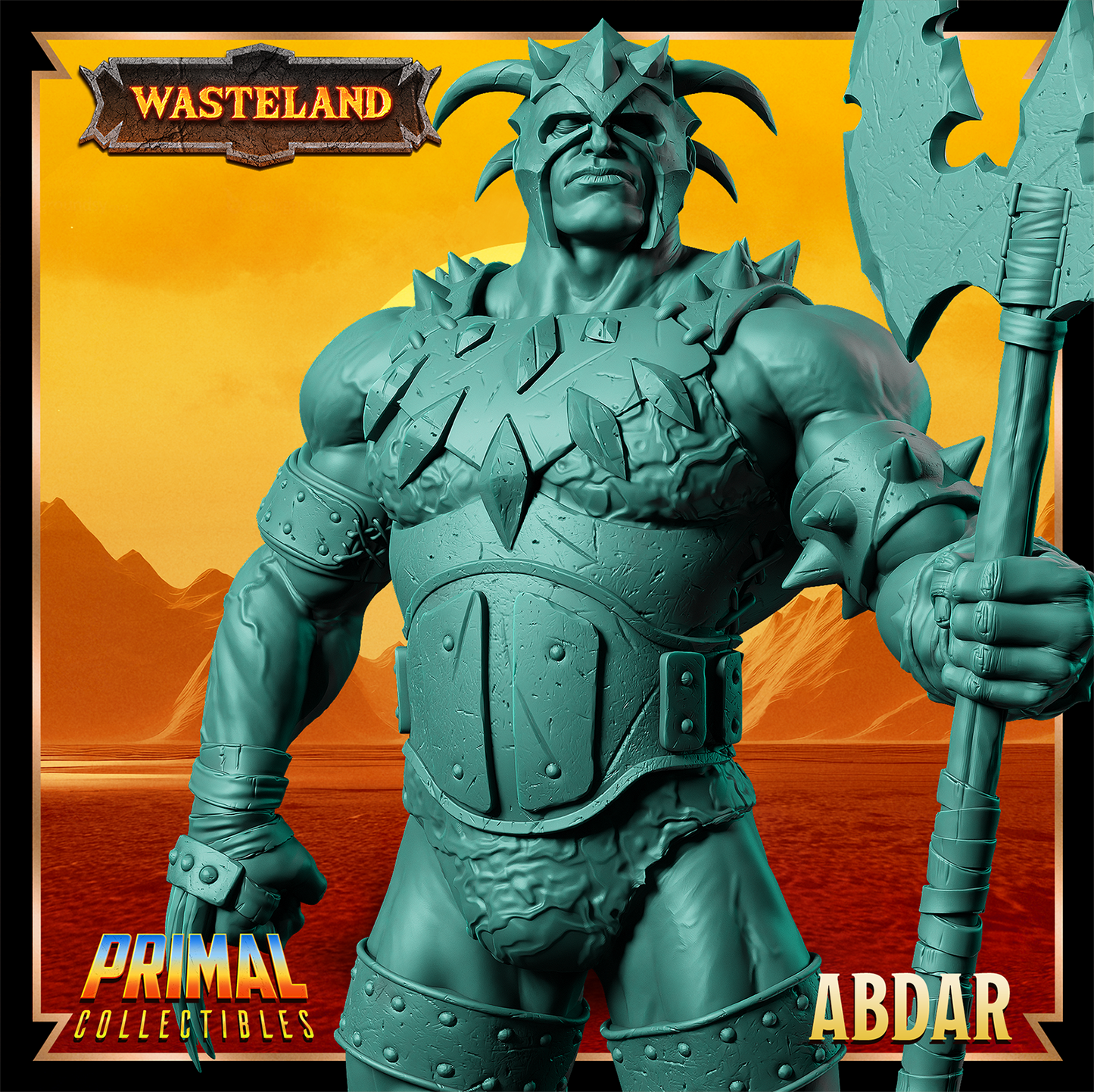 Warrior - Abdar - January 2025 - Wasteland - Primal Collectibles