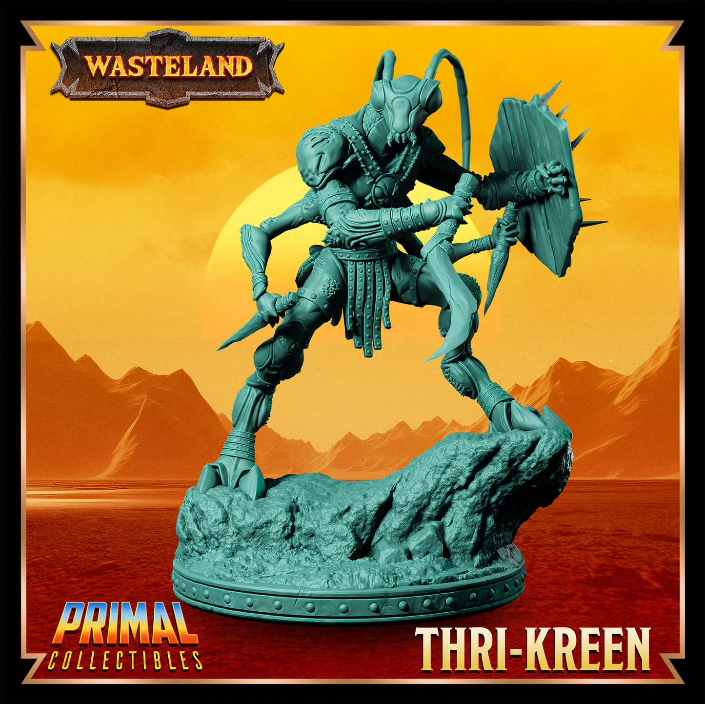 Thri-Kreen - Wasteland - Primal Collectibles