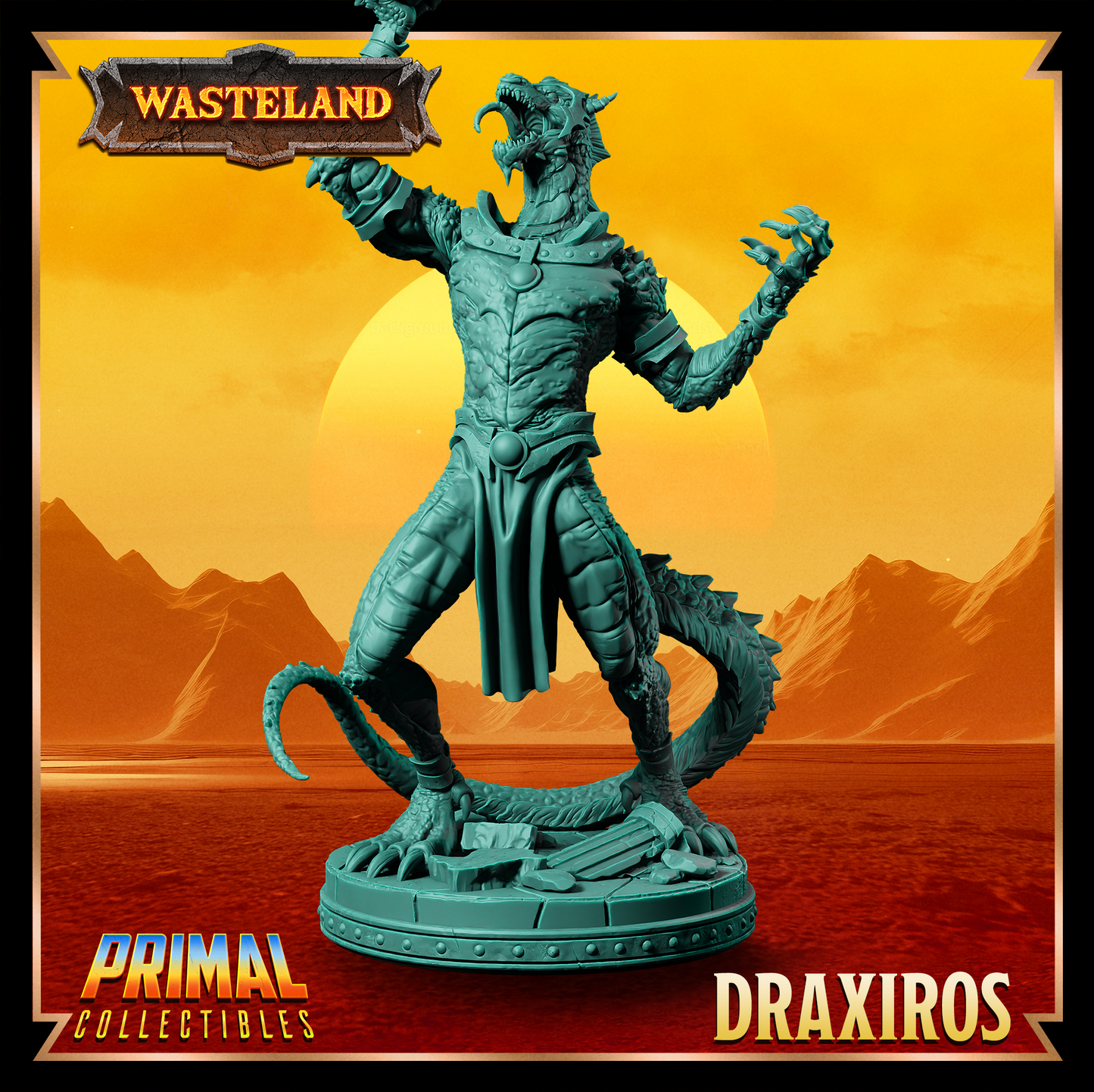 Sorcerer King - Draxiros - January 2025 - Wasteland - Primal Collectibles