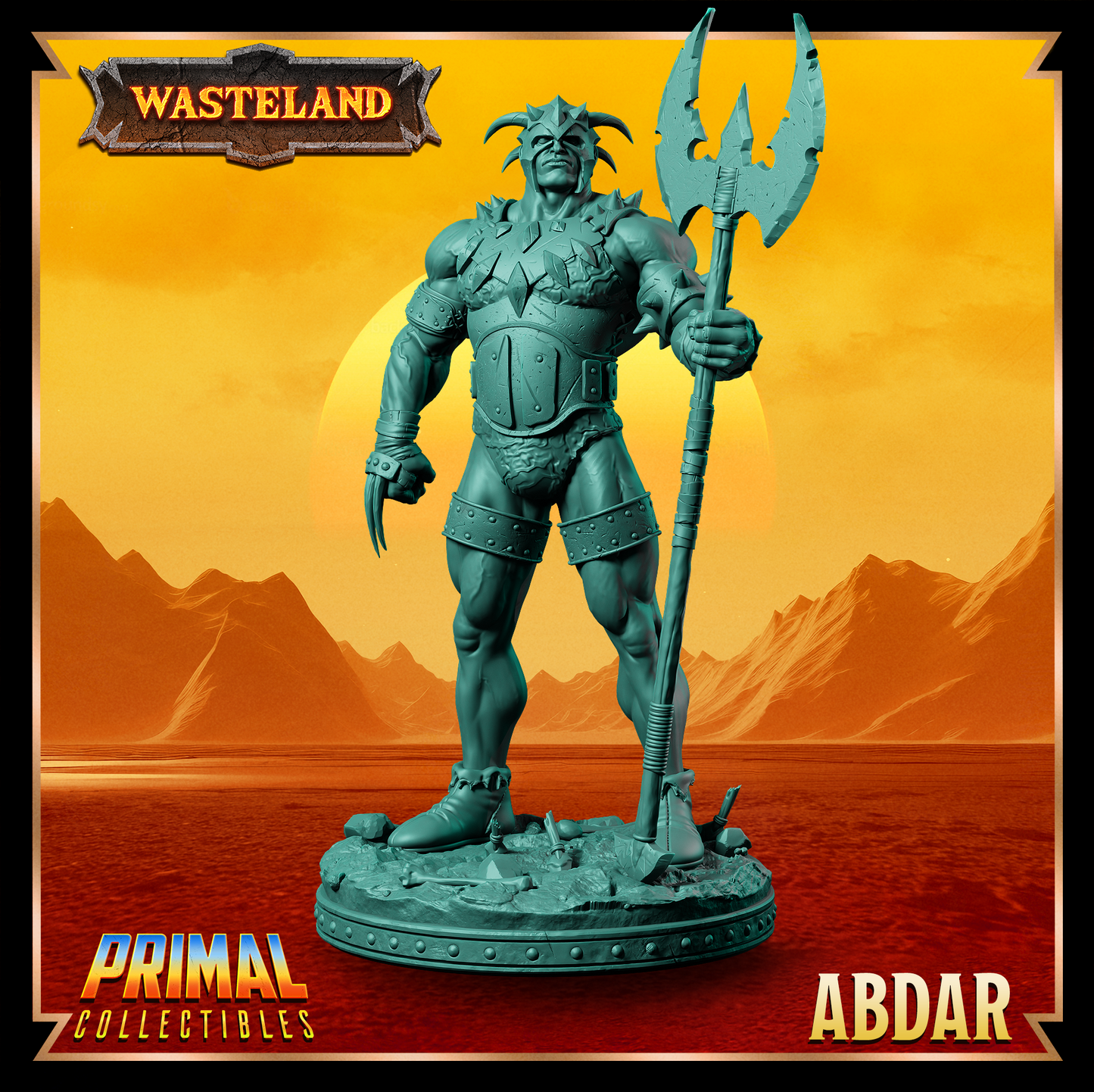 Warrior - Abdar - January 2025 - Wasteland - Primal Collectibles