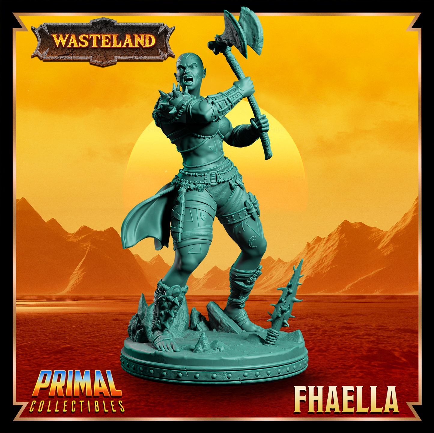 Mul Wild - Fhaella - Wasteland - Primal Collectibles