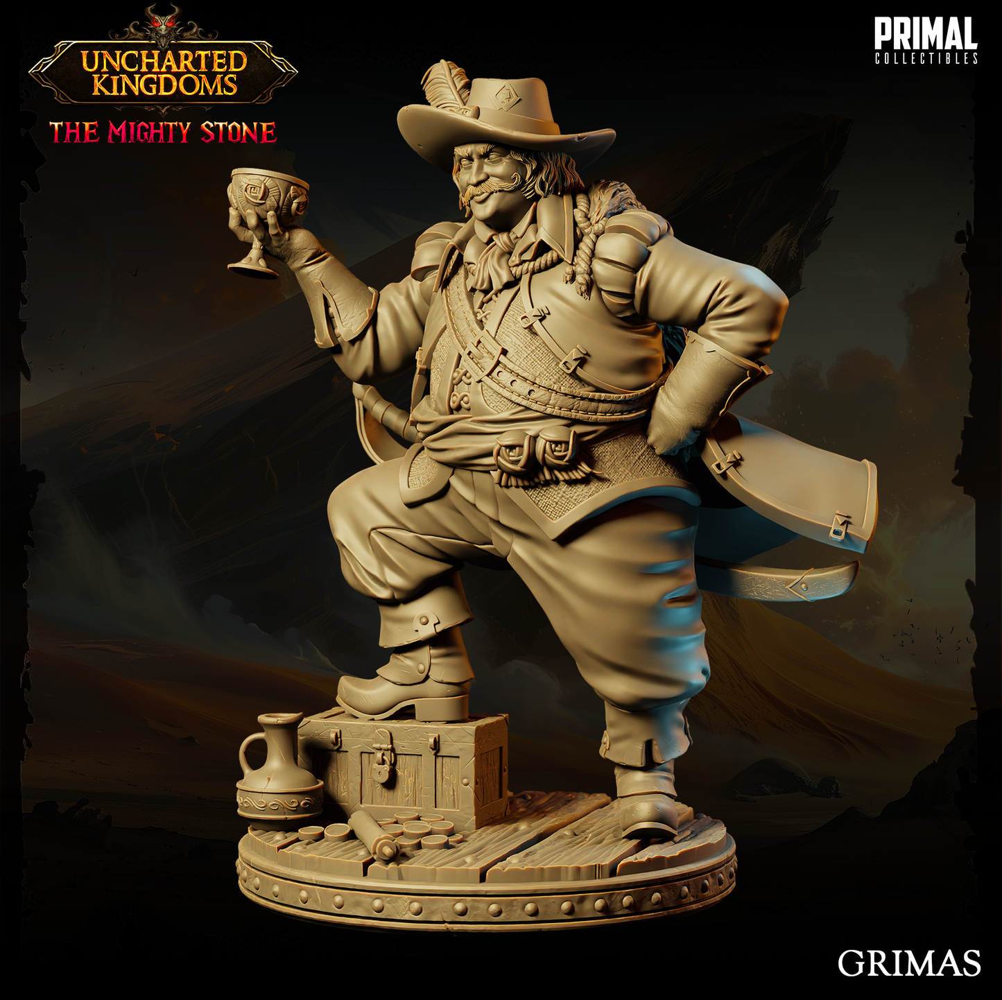 Moneylender - Grimas - Uncharted Kingdoms - Primal Collectibles