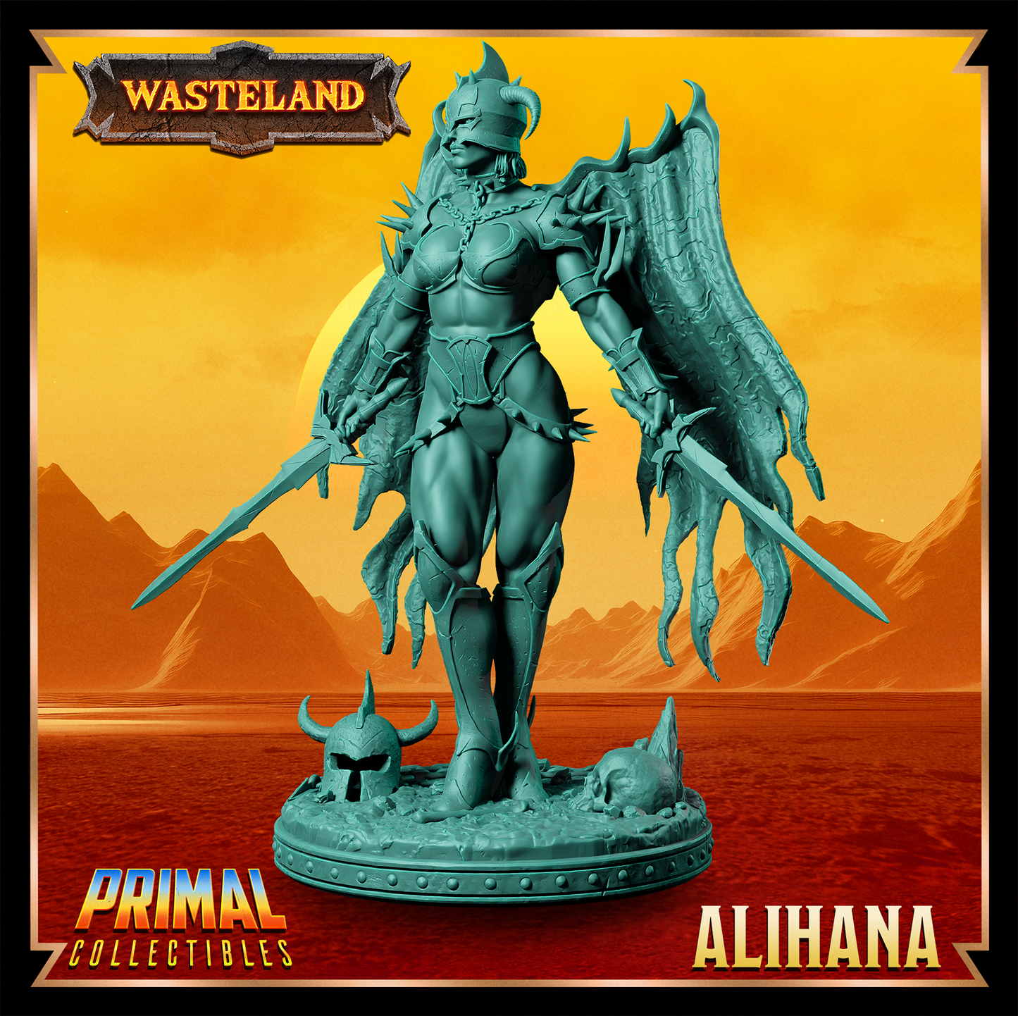 Warrior - Alihana - Wasteland - Primal Collectibles